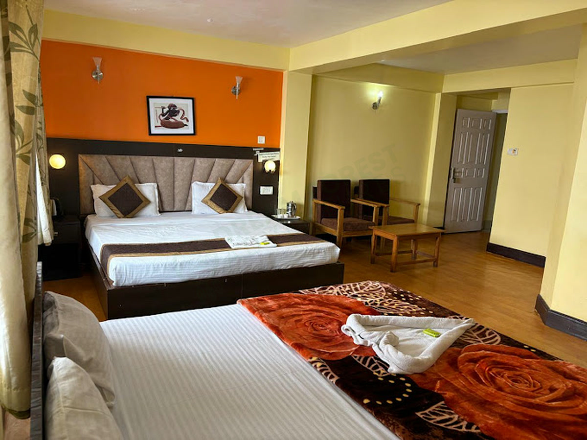 Sample Darjeeling family room with Dream Forest Adventures watermark